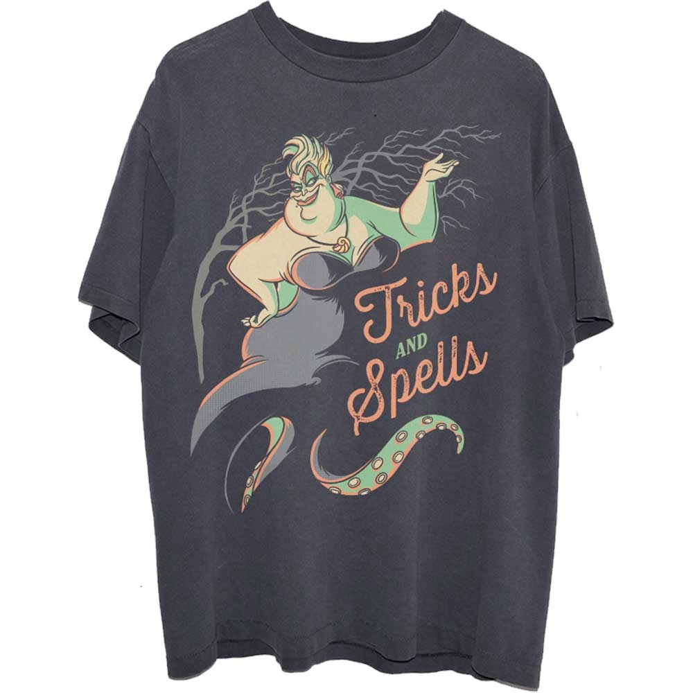 Disney Ariel - The Little Mermaid - Ursula Tricks & Spells Unisex T-Shirt - Schwarz